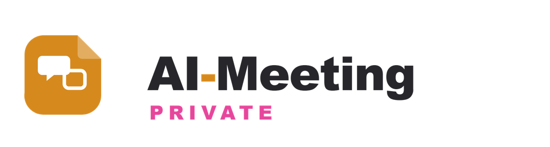 AI-Meetingプライベート ロゴ