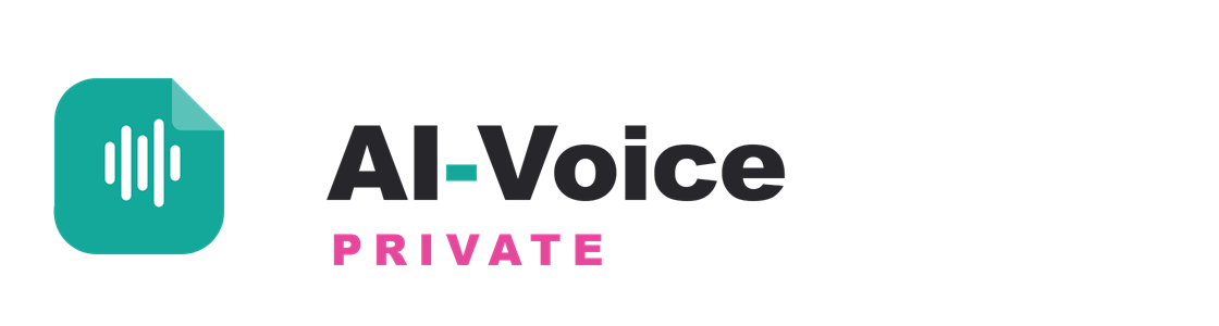 AI-Voiceプライベート ロゴ